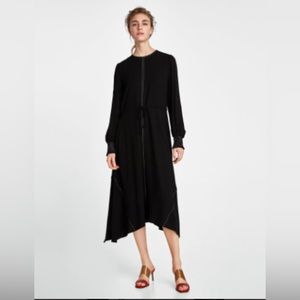 zara long sleeve dress NWT